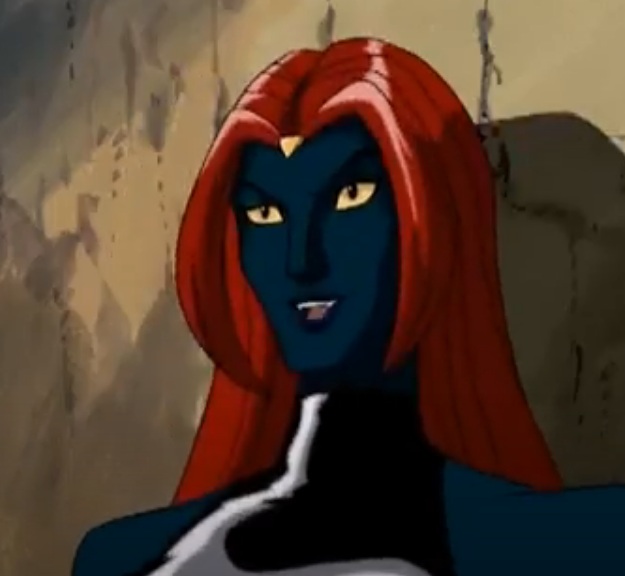 10° lugar: Mística - Ela é uma das personagens mais complexas do universo de X-Men, já que possui uma gama de habilidades. Entre elas adquirir inúmeras formas físicas, desenvolver partes do corpo para se adaptar ao ambiente e sinapses mais ativas que dificultam a leitura de sua mente por mutantes telepatas. 