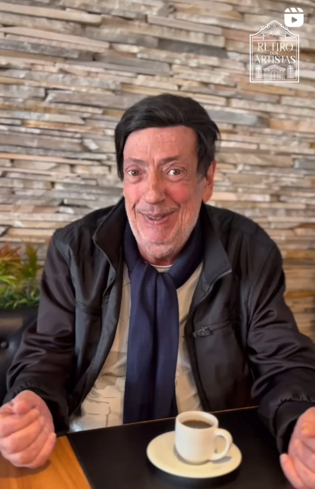 O ator Marcos Oliveira, famoso por interpretar o pasteleiro Beiçola na série 