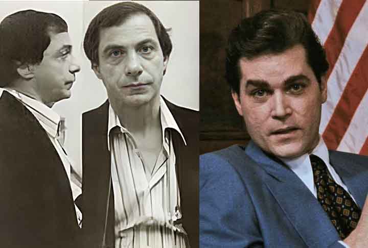 #2 - Henry Hill  - Apesar de não ter sido chefão da Máfia, Henry Hill atuou como gângster em Nova Iorque por três décadas. O livro “Wiseguy”, sobre sua vida, serviu de base para o filme “Os Bons Companheiros” (1990), dirigido por Martin Scorsese. Hill foi interpretado por Ray Liotta.  