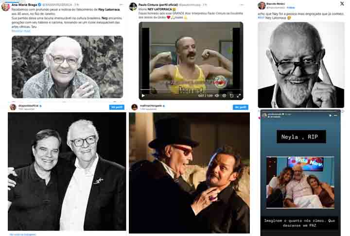 No retorno à sua cidade natal, Ney Latorraca estudou na Escola de Arte Dramática e atuou em algumas peças locais. Em 1969, surgiu a primeira oportunidade na televisão, com Super plá, na TV Tupi, e no cinema em Audácia, a fúria dos trópicos.