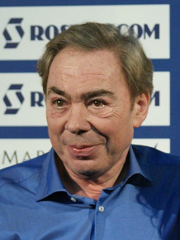 Andrew Lloyd Webber (1948-) - Ganhou o Oscar, o Grammy e o Tony pelo mesma obra: “Evita”, baseada na vida da atriz argentina Eva Perón.