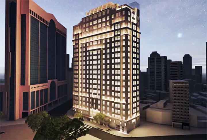 Localizado na Praça Mauá, Zona Portuária do Rio de Janeiro, o prédio passará por um retrofit - técnica de modernização que preserva as características históricas do edifício - sob responsabilidade da empresa Azo.
