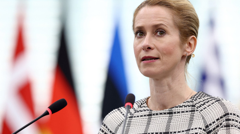 A Alta Representante da União Europeia para Relações Exteriores e Política de Segurança, Kaja Kallas, em Estrasburgo, leste da França, em 18 de junho de 2025.