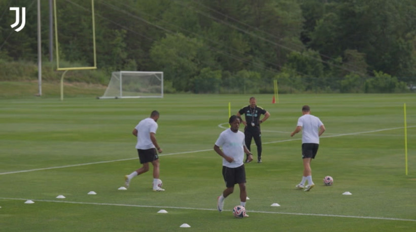 Juventus treina antes de confronto com o Wydad