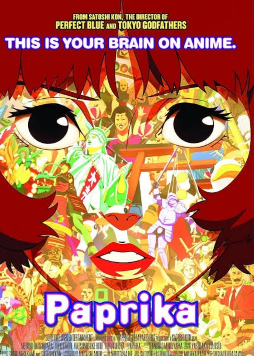 PAPRIKA - 'Paprika' é uma animação japonesa que foi lançada em 2006. Dirigido pelo Animação Satoshi Kon, o filme foi baseado em um livro do mesmo nome.