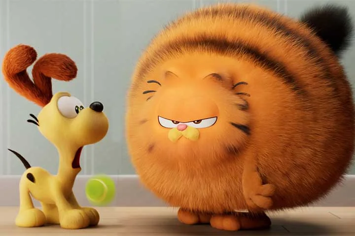 No filme, Garfield tem um reencontro inesperado com seu pai, que estava há muito tempo desaparecido. Um gato de rua todo desengonçado que atrai o filho para um assalto de alto risco.