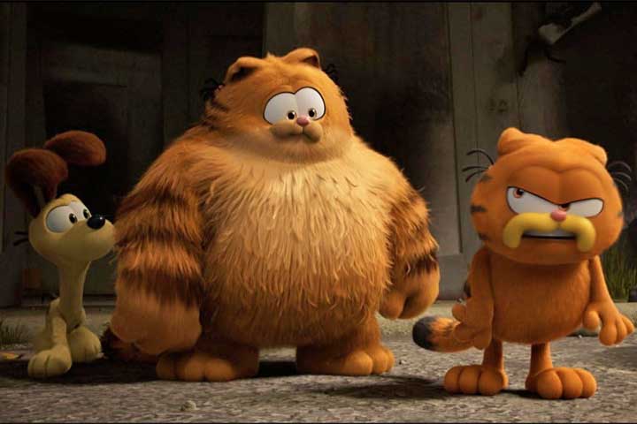 Em 2007, foi lançado em DVD um filme chamado Garfield Cai na Real (Garfield Gets Real) em desenho de computação gráfica, baseado nos quadrinhos. Dessa vez, o dublador foi Marco Antônio Abreu.