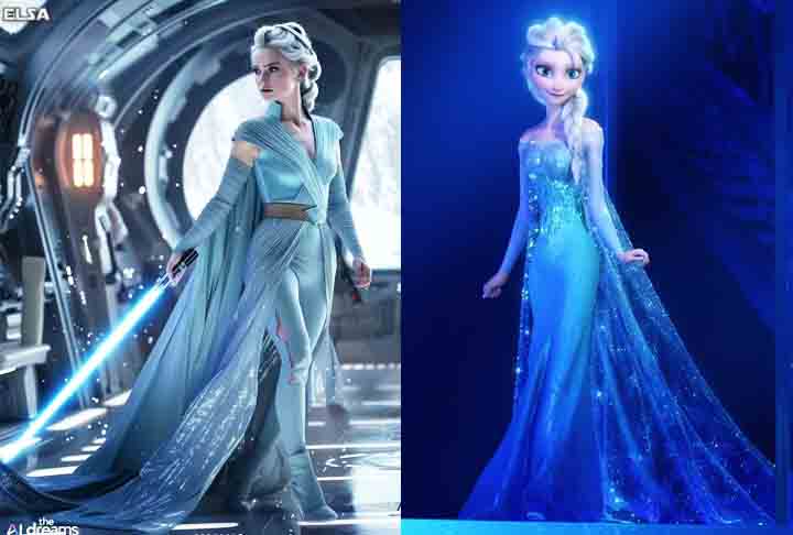 Elsa de Arendelle é uma personagem fictícia do 53º filme de animação dos estúdios Walt Disney Pictures, Frozen. Ela é inspirada na personagem-título de A Rainha da Neve, de Hans Christian Andersen.