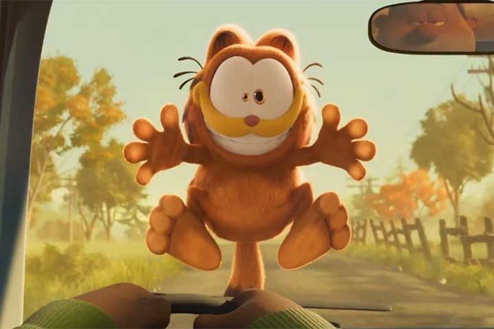 As tiras eram em preto e branco e possuíam desenhos diferentes para Garfield e o seu dono Jon. Elas possuíam um gato, pois havia uma falta de tirinhas estreladas por esses animais e existia uma chance de criar merchandising com o personagem. 