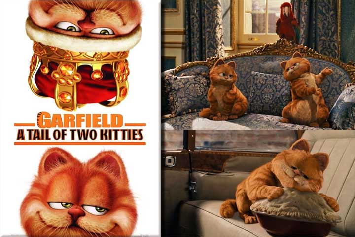 Dois anos depois, Garfield 2 foi lançado, com direção de Tim Hill e escrita por Joel Cohen e Alec Sokolow. Trata-se da sequência do filme Garfield de 2004 baseado na tira homônima de Jim Davis. Foi produzido pela 20th Century Fox e pela Davis Entertainment.