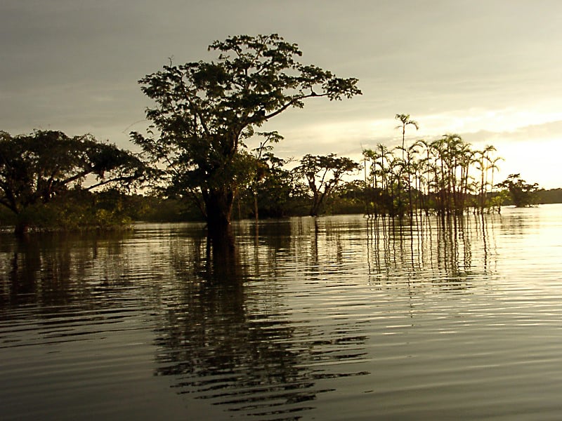 EQUADOR -No Equador, país que leva o nome da linha, ela passa pelo município de Lago Agrio.  