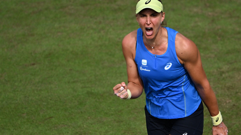 Ao todo, o duelo contra a atual número 14 do mundo durou 2h27min