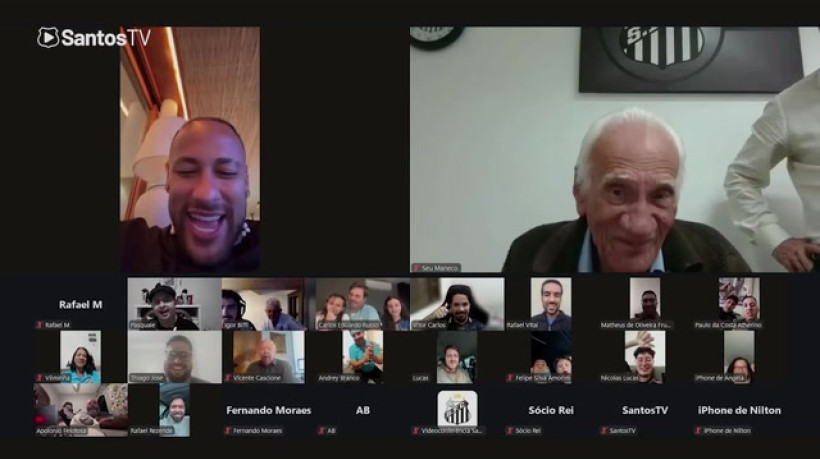 Neymar revela renovação com o Santos para sócios; veja como foi