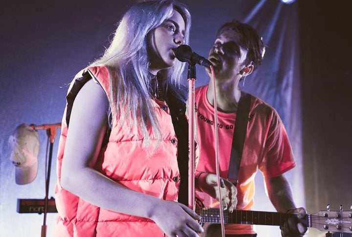 A canção foi escrita e produzida por seu irmão Finneas O'Connell, com quem colabora em músicas e shows ao vivo.  