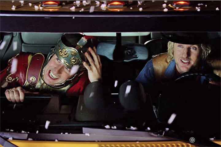 Owen Wilson e Ben Stiller trabalharam juntos em muitas outras oportunidades, incluindo a comédia Uma Noite no Museu e nas duas sequências em live-action. 