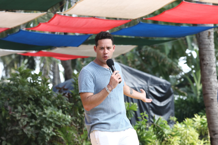 Thiago Pereira, medalhista olímpico de natação e recordista de medalhas em jogos Pan-Americanos fez a abertura da aula