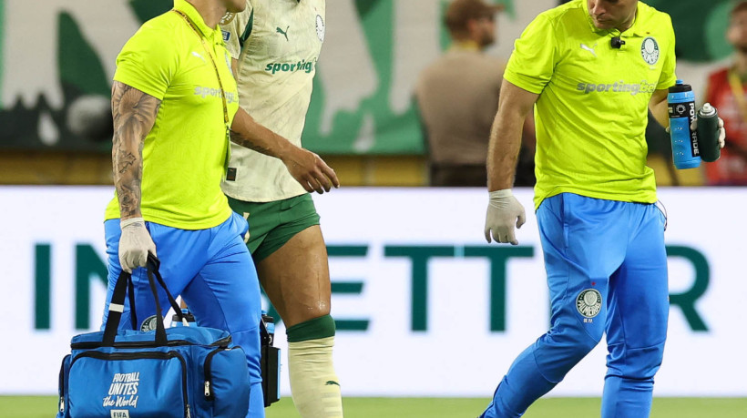 Murilo saiu lesionado no duelo contra o Inter Miami, na &uacute;ltima rodada da fase de grupos do Mundial de Clubes