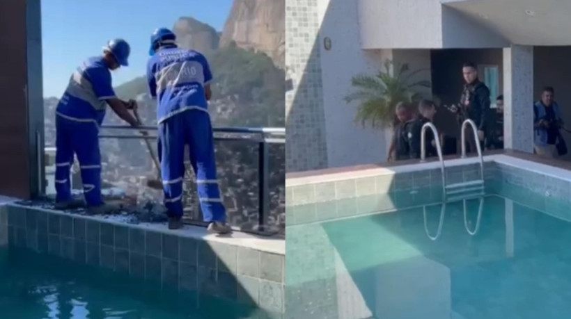 Prédios de alto padrão erguidos na Rocinha eram utilizados por traficantes cearenses do CV