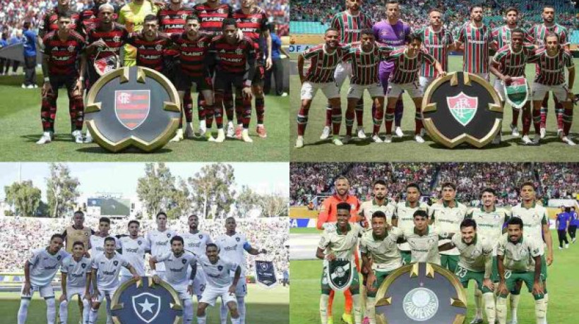 Botafogo, Flamengo, Fluminense e Palmeiras conquistaram a vaga nas oitavas de final da competição