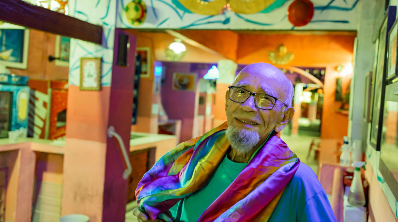 Vitor Hugo Sampaio, o Seu Coronel, proprietário da Toca do Javali 