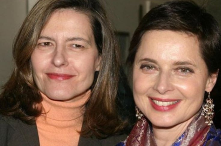 Isabella Rossellini e Isota Rossellini - Filhas da atriz Ingrid Bergman e do cineasta Roberto Rossellini, nascidas em 18/6/1952, são gêmeas que seguiram rumos diferentes. Isabella acompanhou os pais no cenário artístico, com sucesso em vários filmes. Isotta é escritora e  professora de literatura italiana. 
