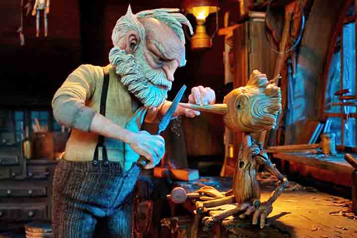 No mesmo ano, Guillermo del Toro dirigiu animação de Pinóquio para a Netflix também alinhada com a narrativa original do clássico.
