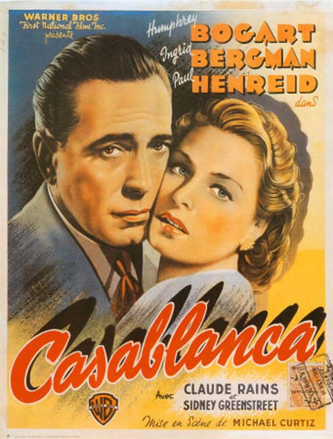 Casablanca ganhou enorme projeção mundial a partir do filme estrelado por Humphrey Bogart e Ingrid Bergman, em 1943, Casablanca, que faturou 8 Oscars.  