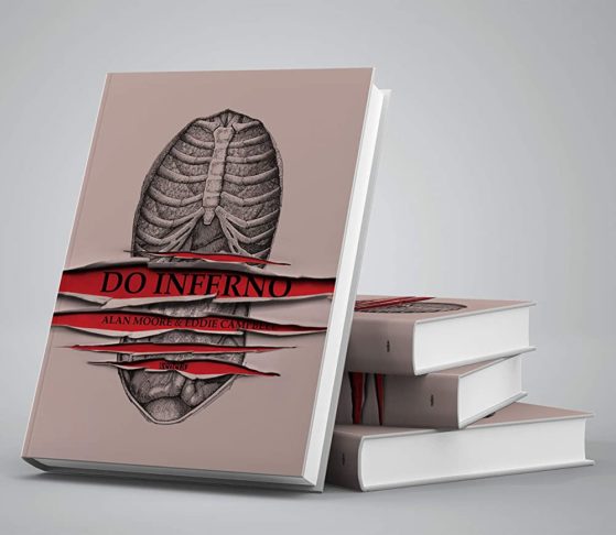 A graphic novel From Hell (Do Inferno), do renomado escritor Alan Moore, narra a história de Jack, o Estripador, através da perspectiva de um médico que o investiga.