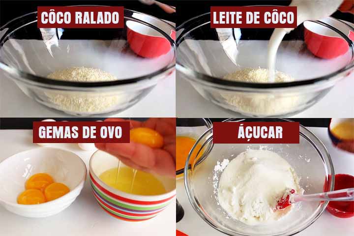 Quindim, portanto, é um doce que tem como ingredientes gema de ovo, açúcar e coco ralado e se tornou popular em diversas regiões do Brasil, sobretudo no Nordeste. 