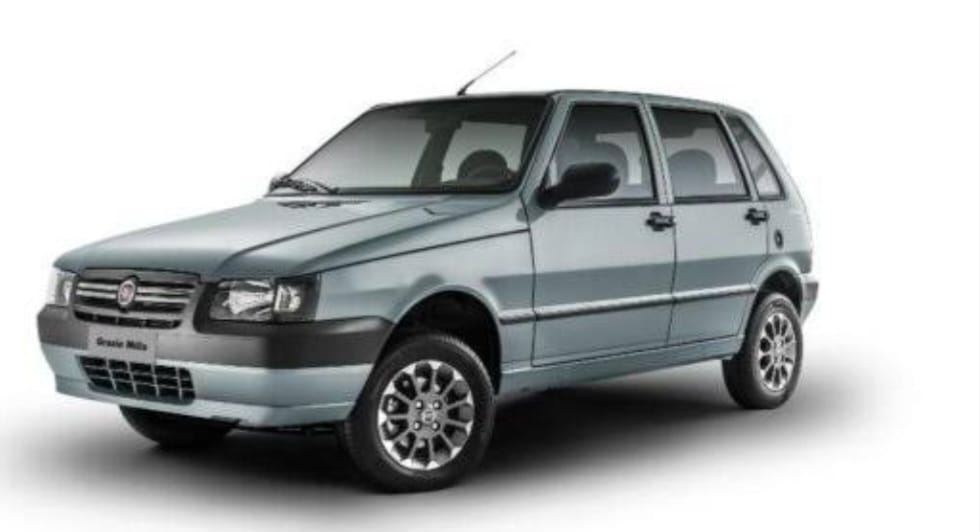 Fiat Uno Mille 2013 – Funcional e resistente, apresentando baixo consumo de combustível e manutenção acessível.  Com motor 1.0 flex, é uma opção confiável para quem busca economia.  Os preços variam entre R$ 25.600 e R$ 28.700.  
