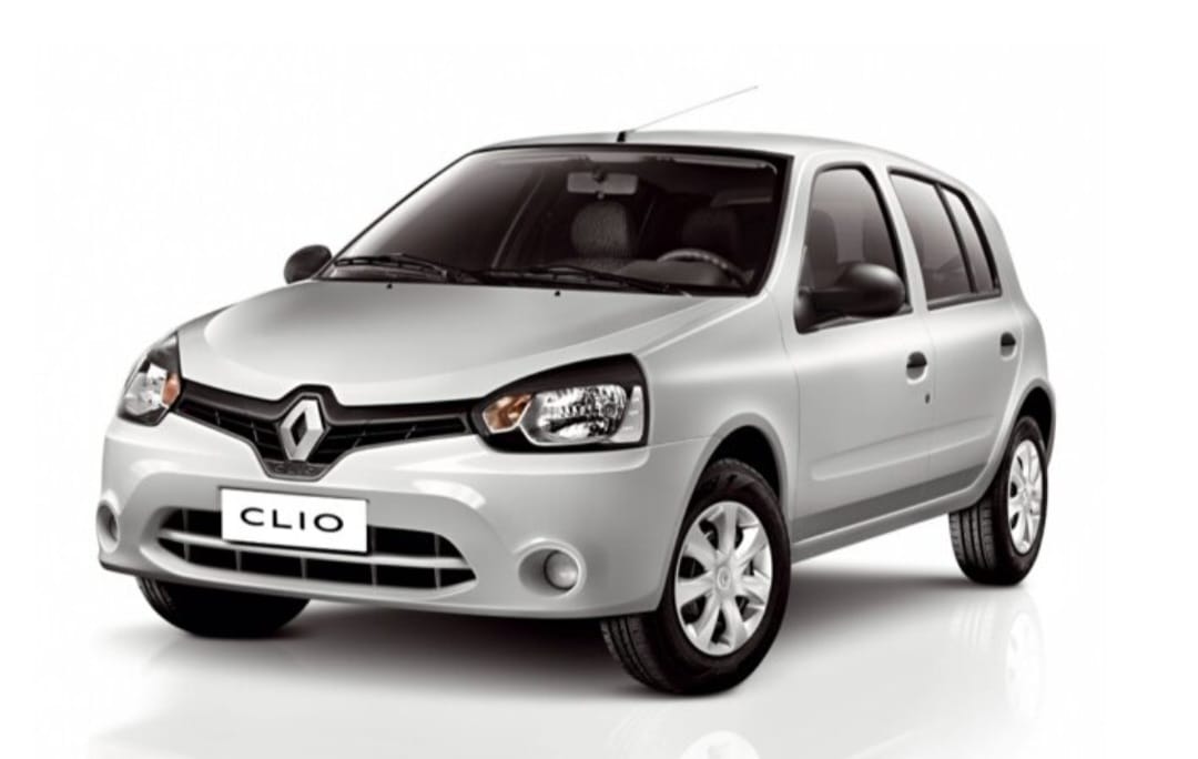 Renault Clio 2016 – Reconhecido pela economia de combustível e manutenção acessível.  Com motor 1.0 Hi-Power 16V, é uma opção prática para o uso urbano.  Os preços variam entre R$ 28.700 e R$ 29.800.  
