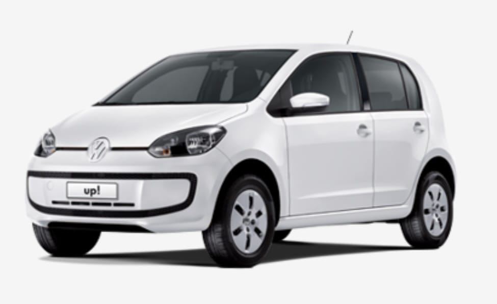 Volkswagen Up! 2015 – Compacto que se destaca pela economia de combustível e segurança.  Equipado com motor 1.0, é ideal para o uso urbano.  Os preços variam entre R$ 30.000 e R$ 35.000.  