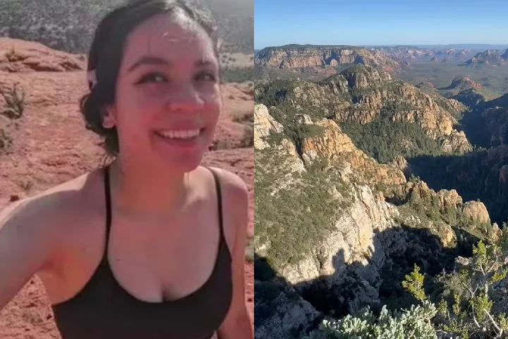 Uma mulher foi resgatada com vida depois de passar três dias isolada em um cânion conhecido como 