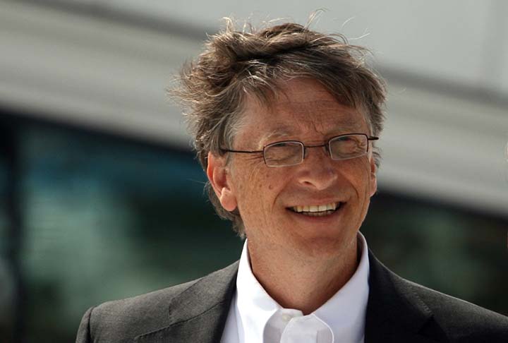 Bill Gates: O cocriador da Microsoft decidiu deixar apenas 1% de sua fortuna de R$ 614 bilhões para seus três filhos. O resto do dinheiro vai para sua fundação de caridade.