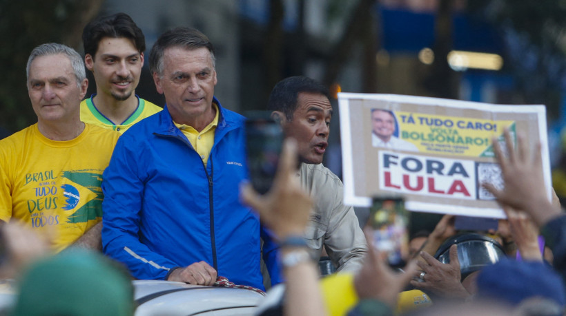 Bolsonaro e aliados fizeram evento na Avenida Paulista