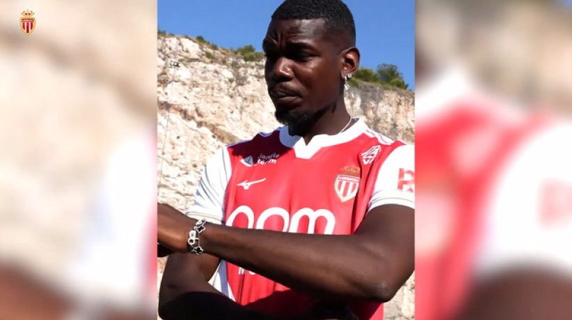 Primeira vez de Pogba com o uniforme do Monaco