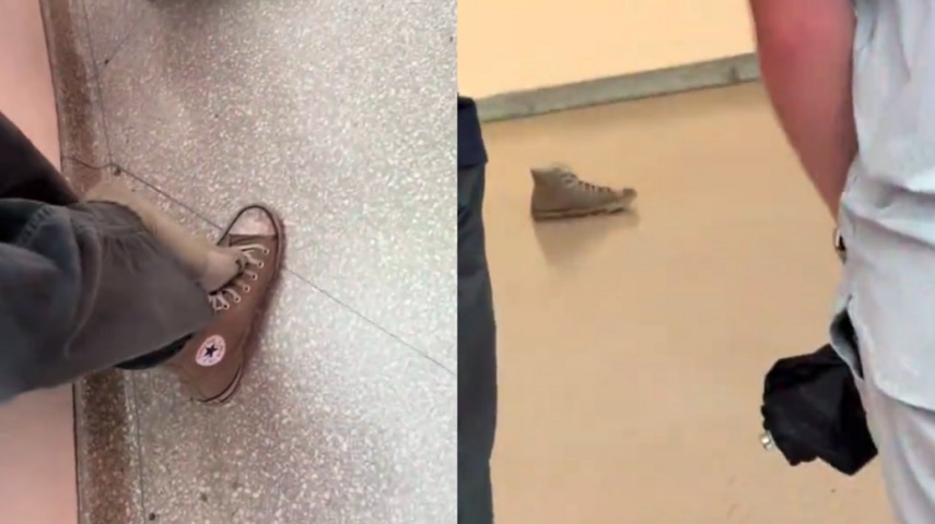 Em agosto de 2024, um jovem deixou um tênis no chão de uma das salas do Museu Solomon Robert Guggenheim, em Nova York, na intenção de pregar uma peça nos visitantes.