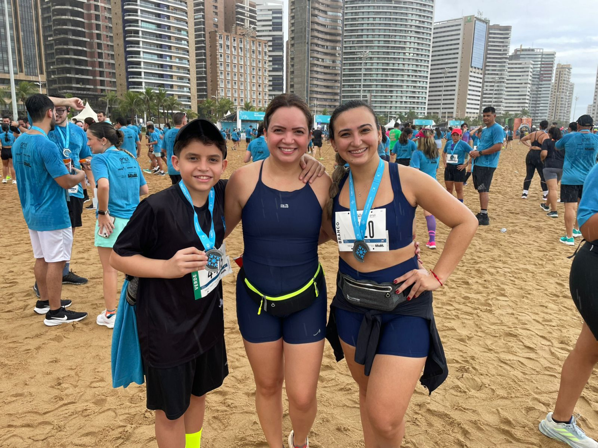 Kellianne Braga insere seu filho, Pedro, no mundo das corridas desde cedo