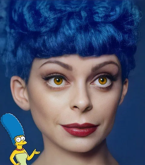 Ele é casado com Marge Simpson, a personagem que tem esse cabelão azul, além de ter muita paciência. 