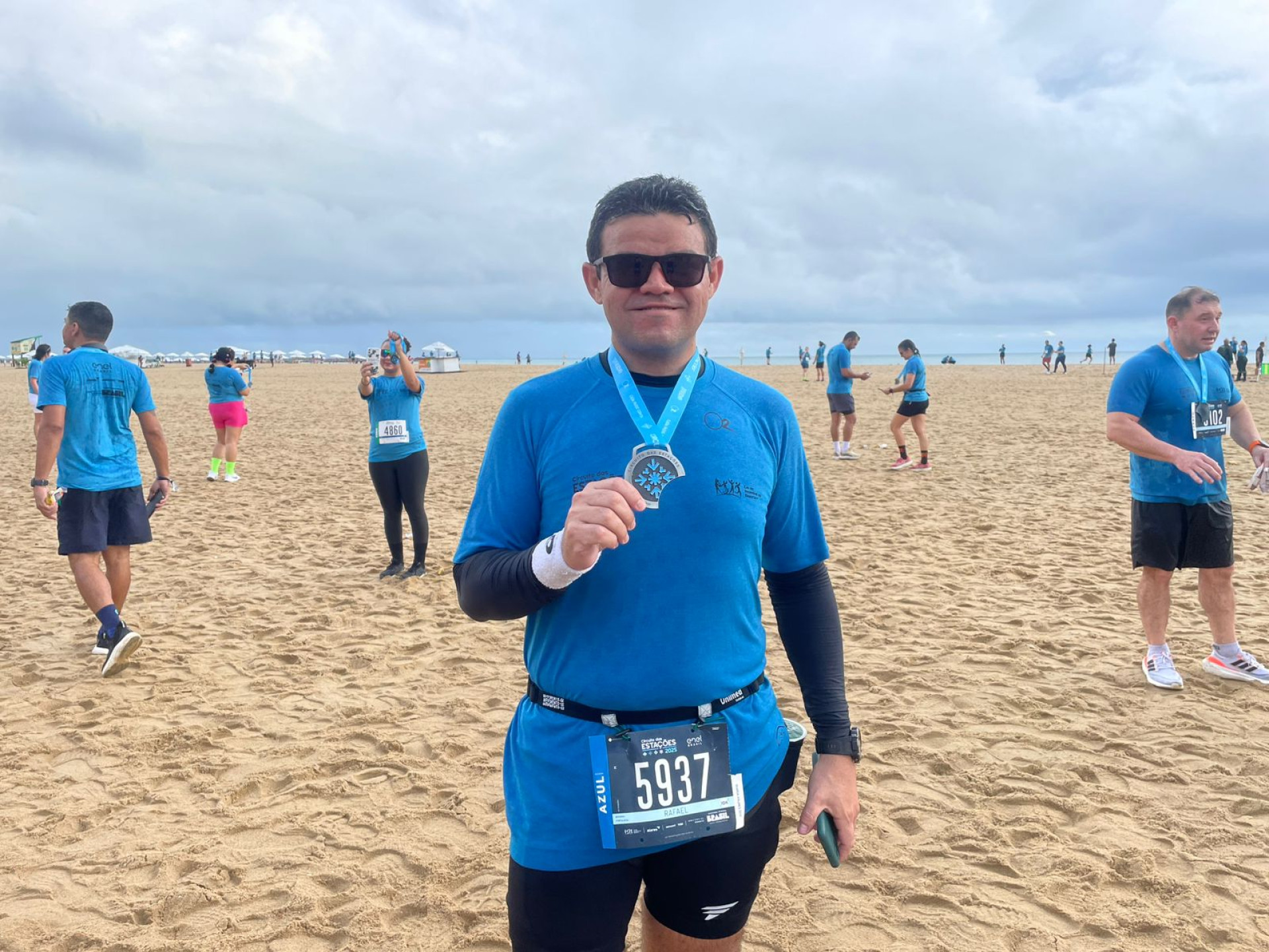 Rafael superou a balança e foco na São Silvestre