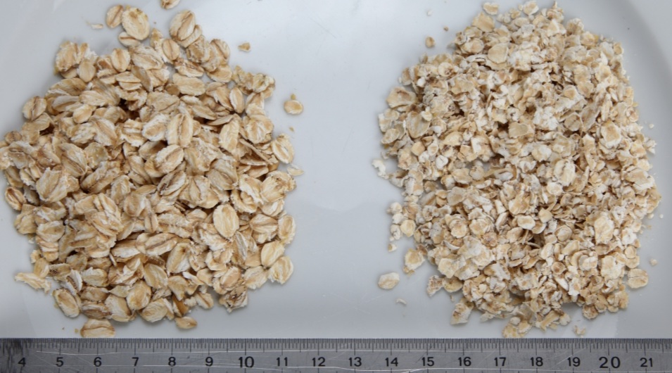 A aveia em flocos é forma mais comum de aveia, que pode ser fina ou grossa. É fácil de cozinhar e pode ser usada em mingau, bolos, biscoitos, entre outros. 