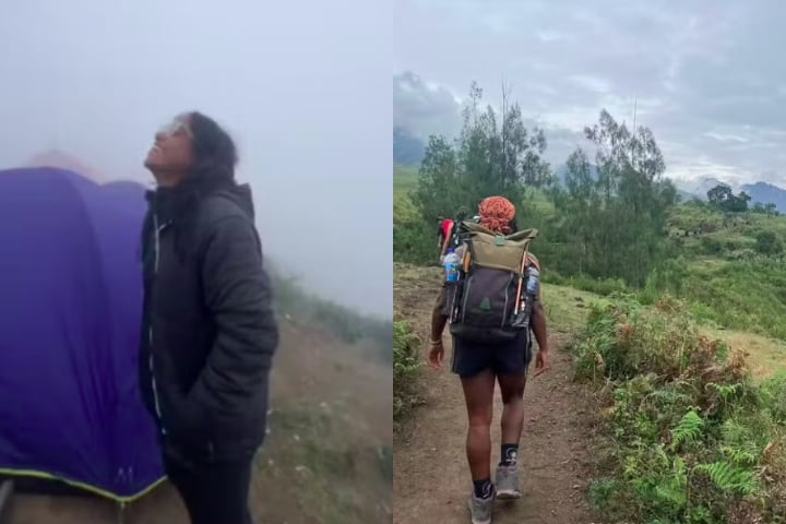 Fotos divulgadas em uma conta no Instagram dedicada ao caso mostram Juliana caminhando e posando para fotos pela trilha, momentos antes do acidente.