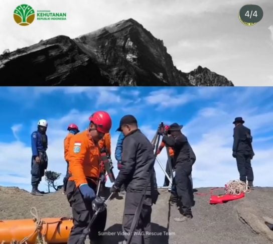 O corpo foi transportado ao posto de Sembalun e, depois, levado de avião ao hospital Bayangkara. A necrópsia foi feita em Bali. 