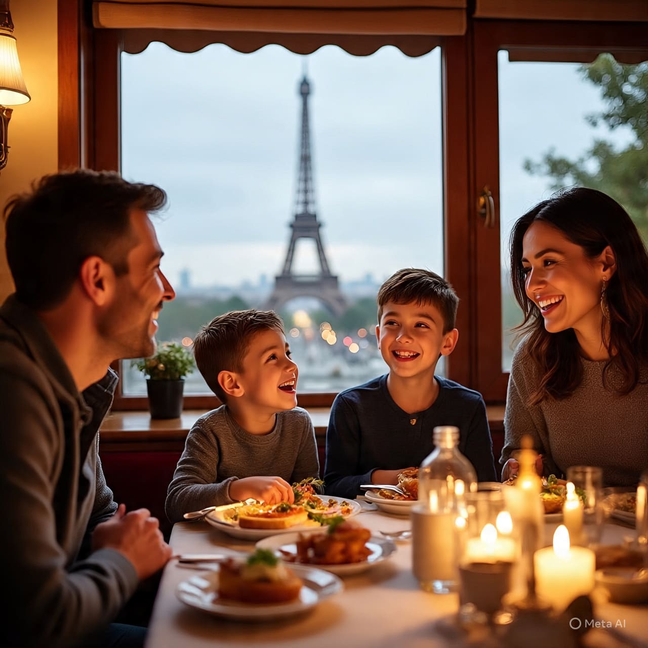 Na França, esperam-se crianças mais discretas em público. Pais são cobrados por manter o bom comportamento dos filhos.