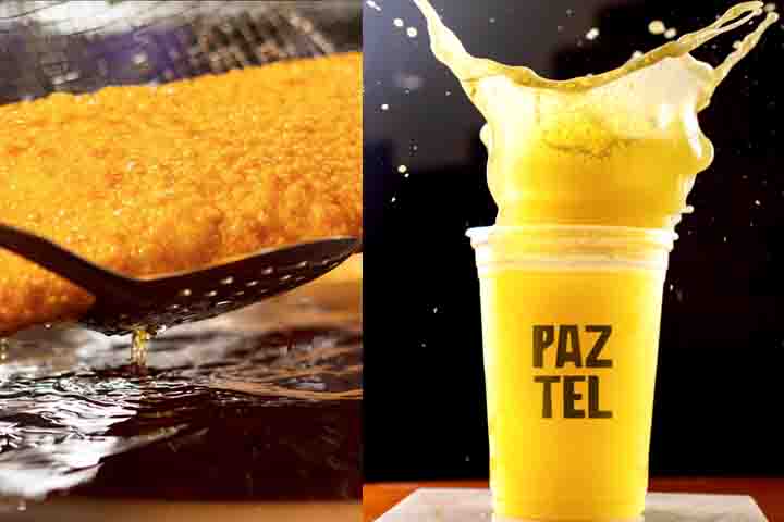 Para evitar desperdícios, cada cliente pode montar quatro pastéis por vez, com unidades de 100g. São mais de 50 ingredientes disponíveis, entre doces e salgados.