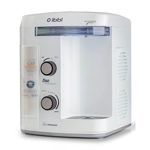 Os purificadores podem ser encontrados em uma variedade de modelos, com diferentes recursos. Alguns contam até com refrigeração e conseguem manter a água gelada o tempo todo.