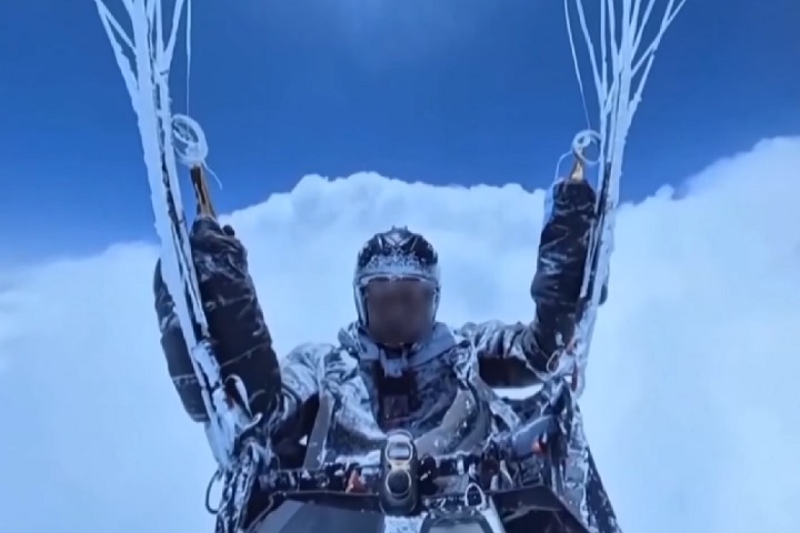 Lá em cima, o frio chegou a −40 °C e o oxigênio era escasso — condições parecidas com as do topo do Monte Everest, que tem 8.848 metros.