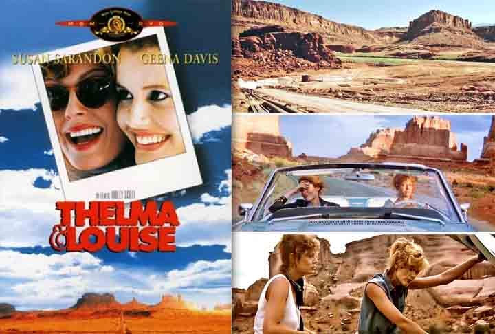 Thelma e Louise (1991): Este clássico de Ridley Scott, estrelado por Geena Davis e Susan Sarandon, inclui cenas filmadas em regiões do Grand Canyon.