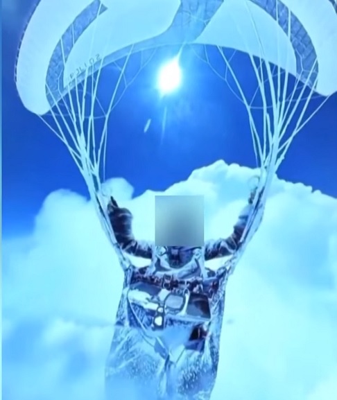 À imprensa local, o homem contou que desmaiou em parte da descida. Segundo ele, o momento mais assustador foi tentar controlar o parapente enquanto girava rapidamente em queda.