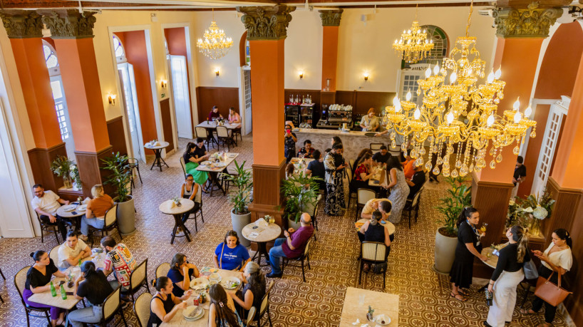 Na foto, o Café Comércio, em Fortaleza  